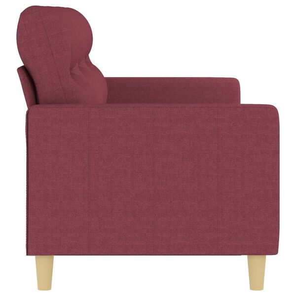 vidaXL 3-personers sofa 180 cm stof vinr&oslash;d
