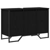 vidaXL Badev&aelig;relsesskabsunder Sort eg 91 x 35 x 60 cm Konstrueret tr&aelig;