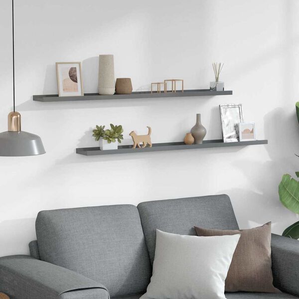 vidaXL v&aelig;ghylder 2 stk. 100x9x3 cm gr&aring;