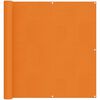 vidaXL Altan Sk&aelig;rm 110 x 500 cm Oxford stof Rektangul&aelig;r Orange
