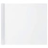 vidaXL vinduesfolie 90x2000 cm statisk PVC matteret hvid