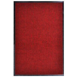 vidaXL d&oslash;rm&aring;tte r&oslash;d 117x220 cm PVC