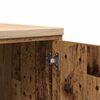 vidaXL Garageopbevaringsskab gammelt træ 30x51x85 cm