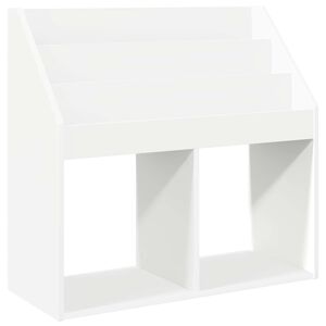 vidaXL B&oslash;rnebogreol Hvid 72,5 x 29,5 x 69 cm Konstrueret tr&aelig;