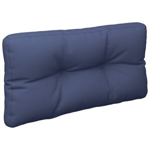 vidaxL pallehynde 120x40x12 cm stof marinebl&aring;