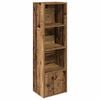 vidaXL bogreol 31x24x102 cm konstrueret tr&aelig; antikt tr&aelig;