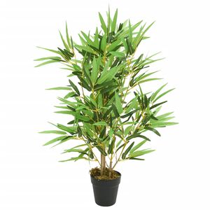 vidaXL kunstigt bambustr&aelig; 368 blade 80 cm gr&oslash;n