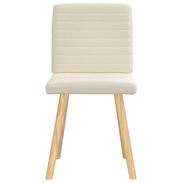 vidaXL spisebordsstole 2 stk. linned