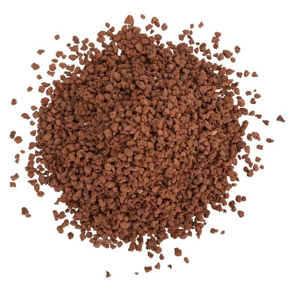 vidaXL vulkanske sten 25 kg 5-8 mm r&oslash;d