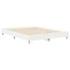 vidaXL Sengestel 2 pcs Hvid 152 x 203 cm Konstrueret tr&aelig;