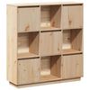 vidaXL reol 110,5x35x117 cm massivt fyrretr&aelig;