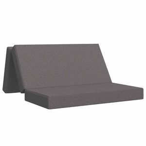 vidaXL Samlebar Sofa Seng 160 x 67 x 45 cm Lysegr&aring;