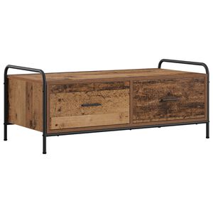 vidaXL Sofabord Gammelt tr&aelig; 99,5 x 49 x 41 cm Konstrueret tr&aelig;