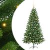 vidaXL Juletr&aelig; med 150 LED'er med stativ Gr&oslash;n 150 cm PE