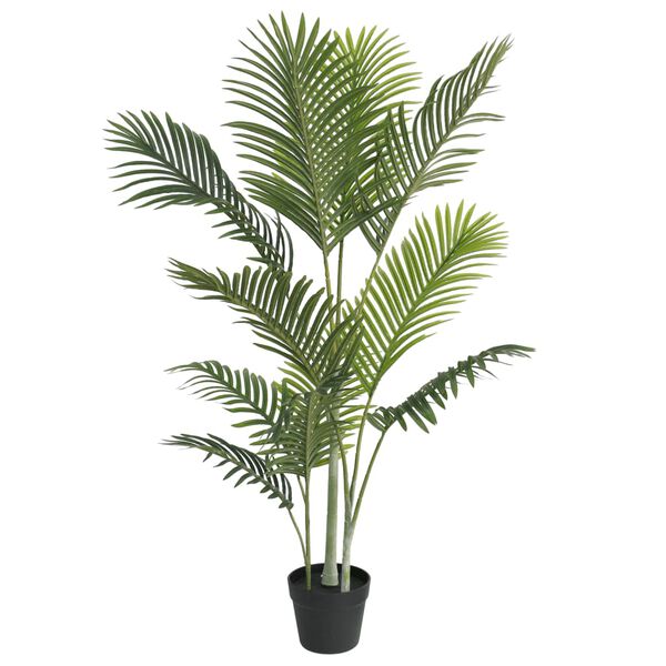vidaXL kunstig palme 120 cm PP grøn
