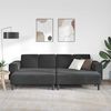 vidaXL Stue Sofa 3 pcs Sort