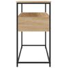 vidaXL konsolbord 100x40x75 cm konstrueret træ sonoma-eg