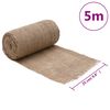 vidaXL juterulle 0,25x5 m 200 gsm 100 % jute