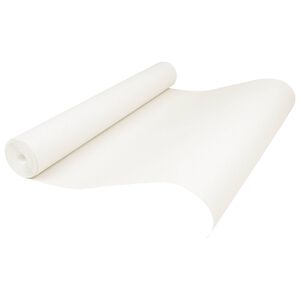 vidaXL 3D solid tapet Stribet Cremehvid 10 x 0,53 m Ikke-v&aelig;vet stof
