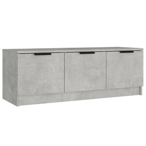 vidaXL tv-bord 102x35x36,5 cm konstrueret tr&aelig; betongr&aring;