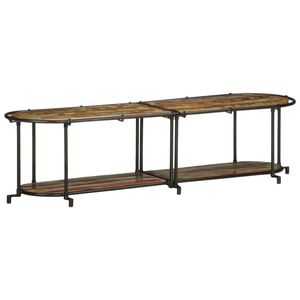 vidaXL tv-bord 160x42x40 cm massivt genbrugstr&aelig;