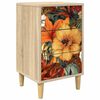 vidaXL Natskab GENNEP Sonoma-eg 36 x 33 x 60 cm Konstrueret tr&aelig;
