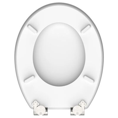 SCHÜTTE toiletsæde med soft close-funktion WATER DROP MDF højglans