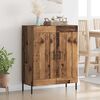 vidaXL Sideboard Gammelt tr&aelig; 69,5 x 34 x 90 cm Ingeni&oslash;rt tr&aelig; og jern