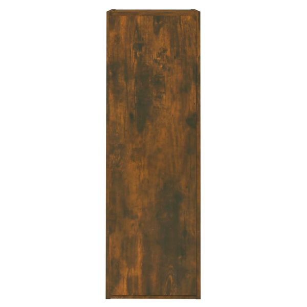 vidaXL tv-skab 30,5x30x90 cm konstrueret tr&aelig; r&oslash;get egetr&aelig;sfarve