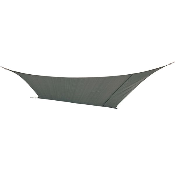 Bo-Camp firkantet solsejl 3,6x3,6 m antracitgr&aring; 4471442