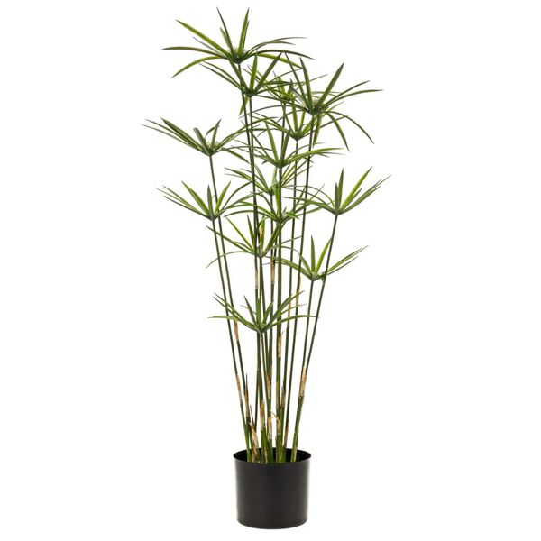 Emerald kunstigt cyperus i potte 90 cm gr&oslash;n