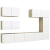 White_and_sonoma_oak