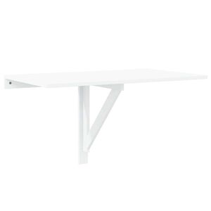 vidaXL foldbart v&aelig;gbord 100x60 cm hvid
