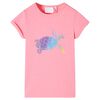 T-shirt til b&oslash;rn str. 128 lyser&oslash;d