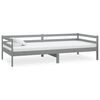 vidaXL daybed 90x200 cm massivt fyrretr&aelig; gr&aring;
