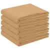 vidaXL Bordkl&aelig;de 5 stk. Rektangul&aelig;r Beige 140 x 160 cm Polyester