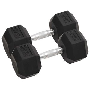 vidaXL h&aring;ndv&aelig;gte 2 stk. 10 kg st&oslash;bejern i alt
