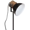vidaXL skrivebordslampe 25 W 17x17x50 cm E27 sort