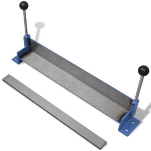 Manuelt opereret st&aring;lplade foldemaskine 450 mm