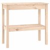 vidaXL konsolbord 80x40x75 cm massivt fyrretr&aelig;