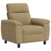 vidaXL Sofa Lys Brun 95 x 90 x 95 cm Stof