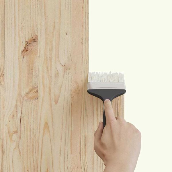 vidaXL Møbelmaling Hvid 10 x 10 x 12 cm Vægprint