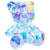 vidaXL Prismatisk iriserende LED-bj&oslash;rn Flerfarvet 32 x 28 x 38 cm