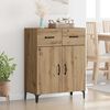 vidaXL Sideboard Artisan Egetr&aelig; 69,5 x 34 x 90 cm Konstrueret tr&aelig;