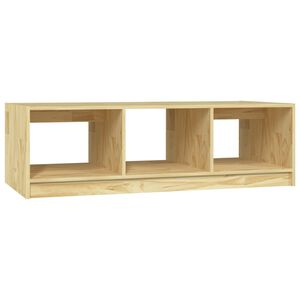vidaXL sofabord 110x50x34 cm massivt fyrretr&aelig;