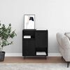 vidaXL Sideboard Sort eg 60 x 35 x 70 cm