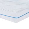vidaXL Madras Medium fast 100 x 200 cm Hvid