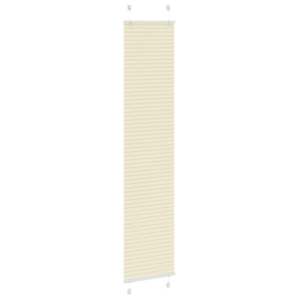 vidaXL Pliss&eacute;gardin fl&oslash;de 40x200 cm Stofbredde 39,4 cm Polyester