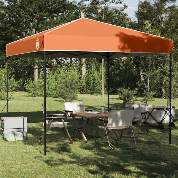 vidaXL Canopy Tent Orange 243 x 243 x 251 cm Stof