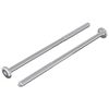 vidaXL Skrue 2 stk. S&oslash;lv M6 x 120 mm St&aring;l